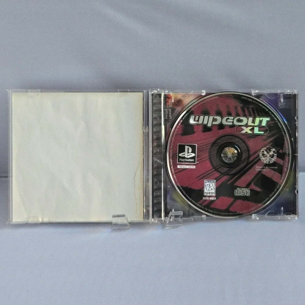 Wipeout XL - Sony PlayStation 1 - Complete CIB W/ Manual - Authentic & Tested